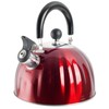 Mr. Coffee Twining 2.1 Quart Pumpkin Shaped Stainless Steel Whistling