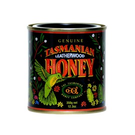 Genuine Tasmanian Leatherwood Honey Raw Unheated Unfiltered and Hand-Crafted - 12.3 oz