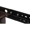 bedCLAW 13" Steel Bed Frame Extension Rails, 1.5"x1.5", Set of