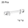 sourcing map Picture Hangers, 43mm Double Hole with Screws for