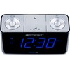 Emerson CKS1507 Smartset Radio Alarm Clock, 1.4" Blue LED Digital