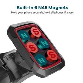 Universal CD Slot Magnetic Smartphone Car Mount Holder Compatible with Most Phones, OQTIQ CD Car Phone Holder with Strong Magnets