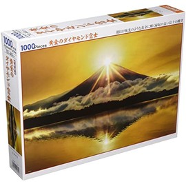 [Made in Japan] Beverly 1000 Piece Jigsaw Puzzle Golden Diamond Fuji (19.3 x 28.3 inches (49 x 72 cm) 51-289