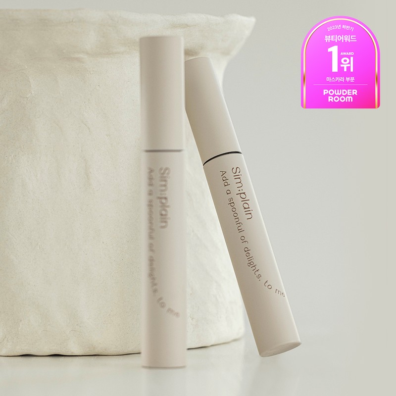 Sim;plain Slim Mascara 8g 001 Black - 001 Black