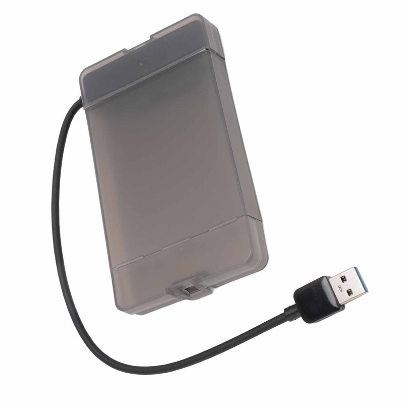 USB3.0 2.5 Inch SATA Hard Drive Enclosure 5Gbps Clear External