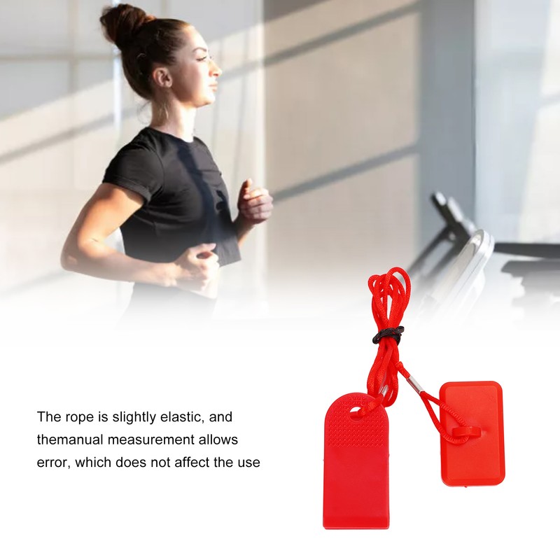 2PCS Treadmill Safety Switch Rectangular Insert ABS and Brass Treadmill