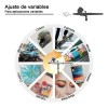 Kit Aerógrafo Juemel Multiuso Doble Acción Para De Pasteles