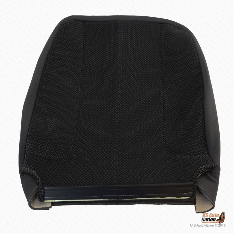 GXARTS Driver Side Replacement Top Lean Back Cloth Seat Cover