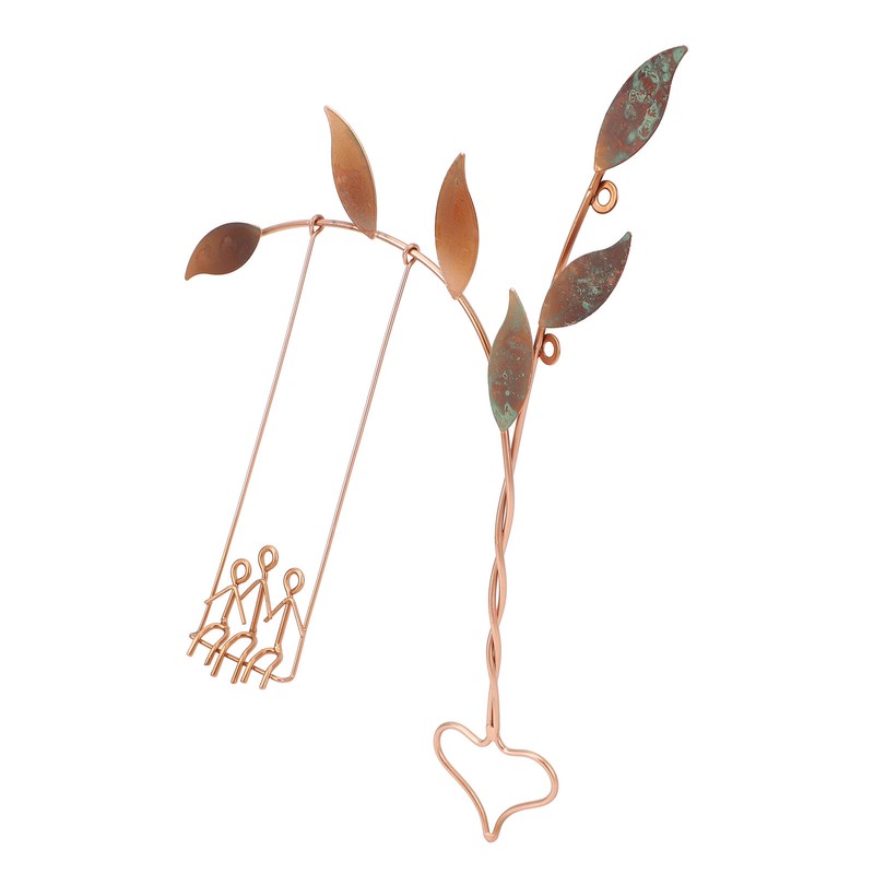 Swing Sculpture Stress Relief Stylish Look Wall Hanging Swing Decoration
