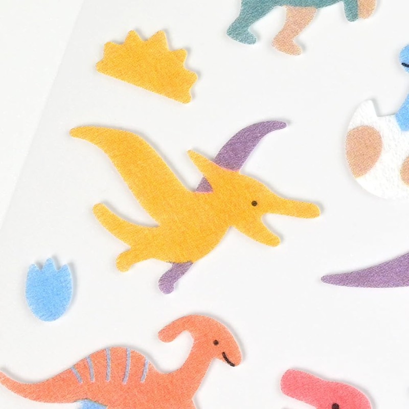 Nubby Large Non-Woven Sticker Dinosaur | Sticker Sticker, Non-Woven Fabric,
