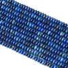 2x4MM 150PCS Lapis Lazuli Tube Rondelle Abacus Disk Spacer Loose