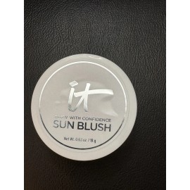 Blush IT Cosmetics  Glow With Confidence SUN BLUSH 0.63 Oz SUN WARMTH 30 Brand New