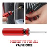CHUSYYRAY Luminous Tire Valve Cap Stem Lights Glow in the