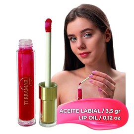 Terramar – Labial de Óleos Humectante Sabor Sandía (Watermelon) – Hidratante, Brillo Natural y Color Translúcido – 3.5 g