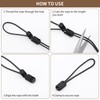 12 Pack Zipper Pull Replacement Zipper Pull Tabs Cord Ends