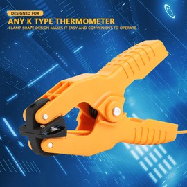 Kadimendium Fieldpiece HVAC Temperature clamp 16×11×6 ht-05 k Type thermocouple Sensor Temperature Pipe clamp 1~3 8-40~200, KADIMENDIUMRXM6EHFK78