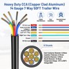 7 Way Trailer Wire – Heavy Duty 14 Gauge 7