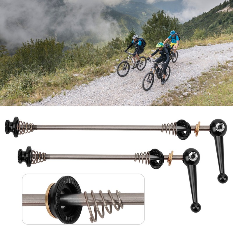 Quick Release Skewer Lever Mountain Bike Titanium Shaft Titanium Alloy