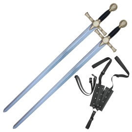 Armory Replicas Tiler Foam Sword High-Density Polyurethane Foam Blade, Cosplay &LARP Prop 41.75" - 2Pc Sword w/ Belt 3
