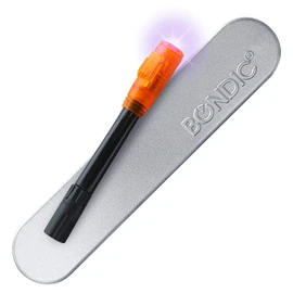 Bondic UV Glue Kit with Light, Plastic Welding Kit, Curing Light Liquid Plastic Repair, Jewelry Making, Necklace Craft, Super Glue Adhesive Epoxy Ultraviolet Mold for Glass Epoxy Resin Supplies