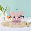 Lidzopas Wooden Piggy Glasses Holder Animal Glasses Holder Gift Home