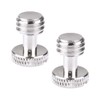CAMVATE 3/8"-16 Slotted Screw for Camera Quick Release Plate (2