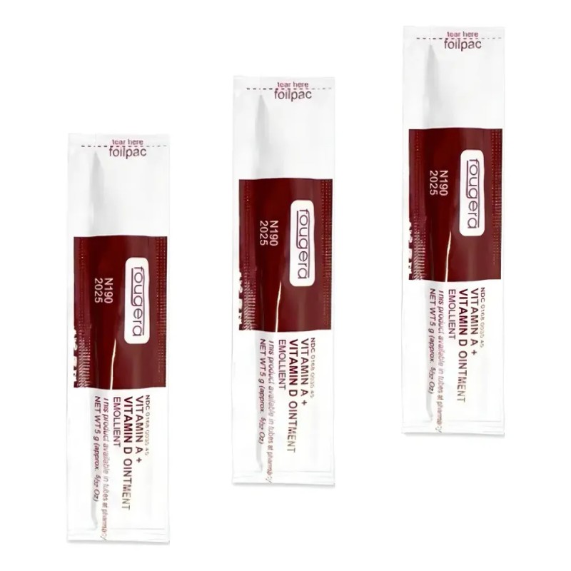 Fougera Crema Vitamina A + D Tatuaje Microblading 100 Pzs