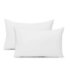 AMEHA 100% Brushed Microfiber Pillow Cases 2 Pack, Super Soft
