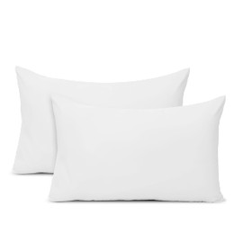 AMEHA 100% Brushed Microfiber Pillow Cases 2 Pack, Super Soft Standard Pillow Cases | Hotel Quality Pillow Covers, 50x75 cm,