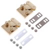 PTILSERY Metal Handbag Clasp Turn Lock Buckle Bag Accessories for