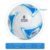 SARETAS Soccer Ball, Size 5, PU Leather, 32 Panels, Machine