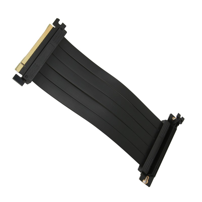 PCIE 3.0 16x Riser Cable High Speed Flexible 90 Degrees