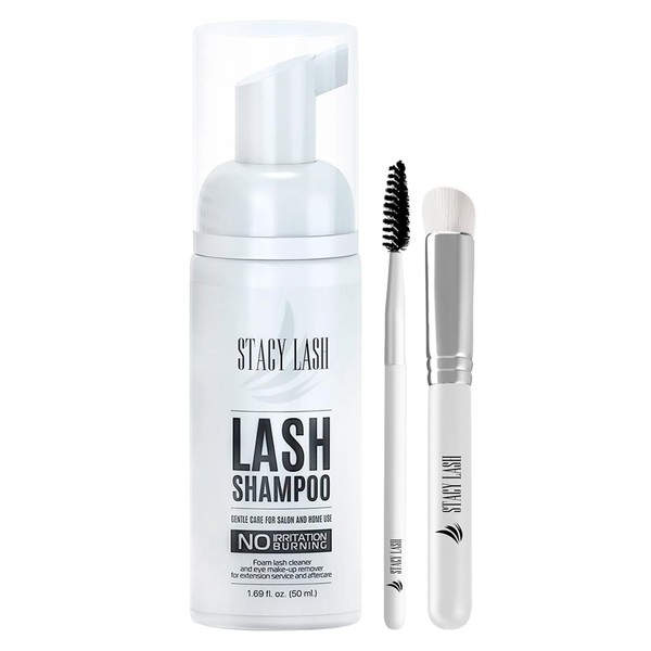 STACY LASH STACY LASH Eyelash Extension Shampoo + Brush /