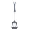 KitchenCraft Professional Nylon Slotted Turner with Soft-Grip Handle, 36 cm