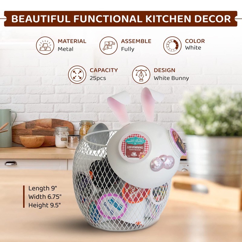Made Easy Kit K-Cup Countertop Sculpture Holder for Keurig K-cup