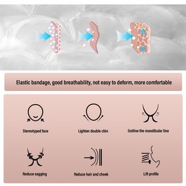 CULEO Face Treatments & Masks,Bandage V face decollete double chin face lift lift tighten sagging sleep face lift