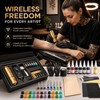 Wireless Rotary Tattoo Pen Kit for Body Art Practice –