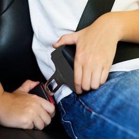 Auto Sicherheitsgurt Schloss Abdeckung, 2 Stück Sicherheitsgurt Schnallenschutz, Silikon Schnalle für Sicherheitsgurte, Universal, für Kfz-Innenteile, Schwarz