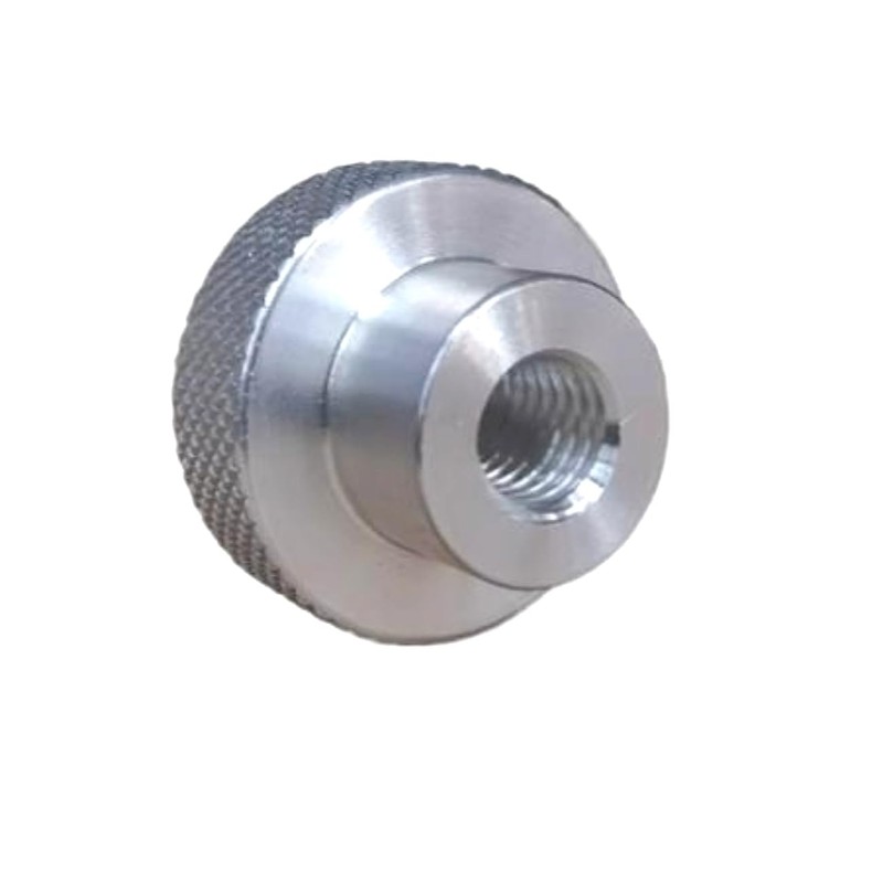 CHANCS Aluminum Alloy Handwheel Knurled Adjustment Handle 50mm(2") OD 16mm