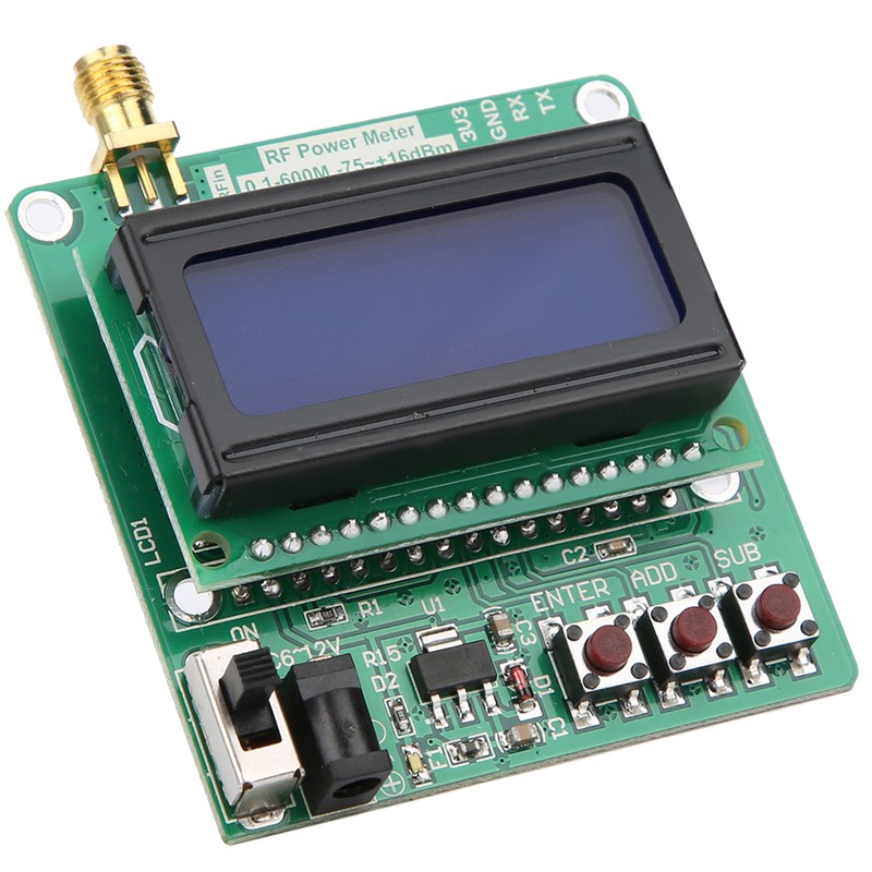 RF Power Meter Power Attenuation Set Digital Display Signal Strength