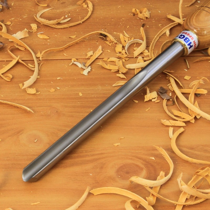 Hurricane Turning Tools, HTT-102, High Speed Steel, 5/8" Bowl Gouge
