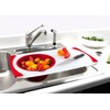 Dexas Over the Sink Poly Cutting Board with Collapsible Colander