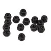 40pcs RC Wheel Lock Nut Iron M2.5 Hex Accessory Set