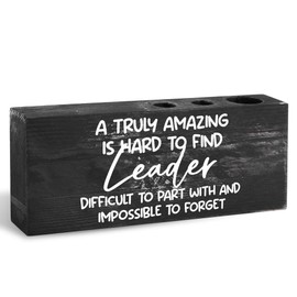 Funny Office Gift for Coworker Men Women Cute Rustic Wooden Pencil Holder for Home Office Funny Office Deor Gift for Friends Boss Lady Coworker Funny Desk Organizer Gift for Office Home,WWBDESK15