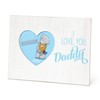 Me to You Love You Daddy Photo Frame, 4" x