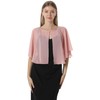 Chiffon Capelet Soft capes Shawls and Wraps for Evening Dress