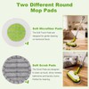 6.3 inch Electric Spin Mop Pads Compatible with Vmai Alfabot