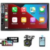 Double Din Car Stereo Player with Bluetooth,Car MP5 Media Player
