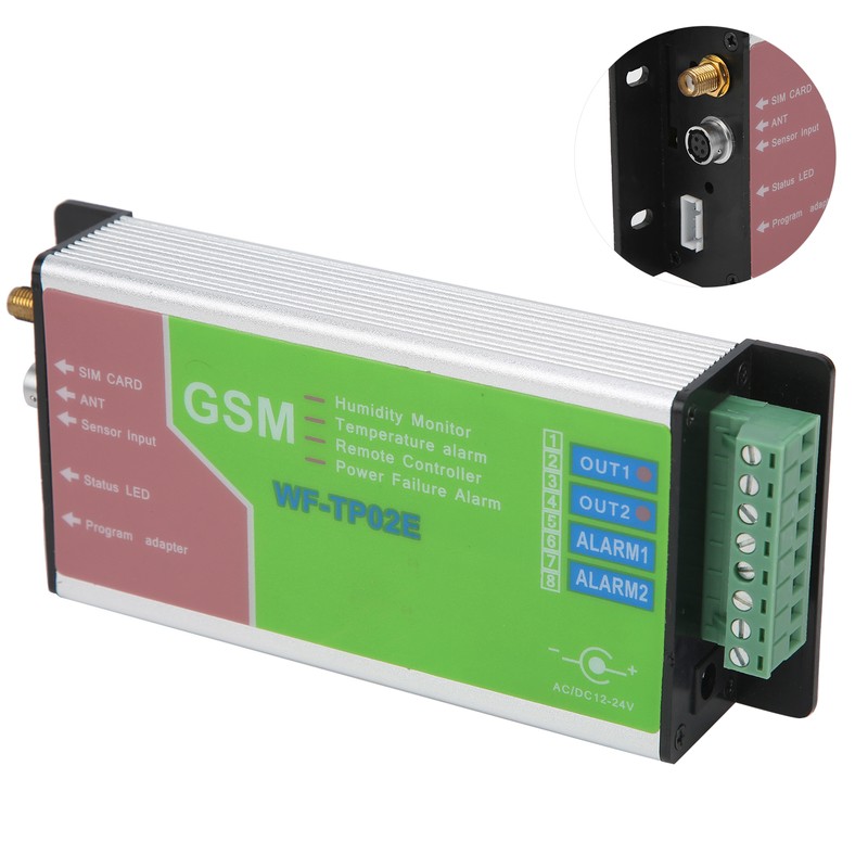 Temperature Alarm Power Failure Alert Remote Monitoring Controller GSM Signal