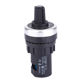 Single Circle 22 mm Potentiometer, 2K Potentiometer, 2W Adjustable Carbon Film for Replacement